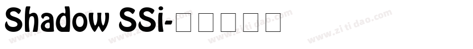 Shadow SSi字体转换